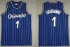 Jerseys Retro Basquete Mitchell Ness Tracy McGrady Anfernee Hardaway Hardwood Clássicos Vintage Jerseys Malha Respirável