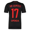 4xl 23/24 RBL Lipzges On Fire Soccer Jerseys Fan Fan Wersja Openda Sesko Xavi Poulsen Olmo Raum Baumgartner Zestawy dla dzieci Zestawy skarpet sock piłkarski koszula