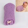Blankets Baby Pography Props Blanket Po BornWraps Stretch Swaddling Padding Swaddle Accessories Costume Background