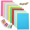 Frames Decorations For Home Paper Made Picture Frame Color Clip Household Po Jam Wall Accent