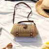 Sacs à bandoulière Design de luxe Beac sac paille tissage petit sac à main et sac pour femmes été Raan andmade Crossbdoy voyage SoulderH24219