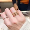 18k gold plate jewelry Luxury Open Rings Designer Men and Women Gold Silver Snake Plated wrap rings jewelry Wedding Gift options set gift