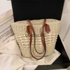 Schoudertassen Casual Zomer Beac Stro Soulder voor Vrouwen Weven Boo Bag Raan Geweven Onderarm andbags Grote Clu Tote NewH24219