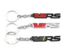 Porte-clés de voiture en métal, porte-emblème pour Skoda VRS, porte-clés Kamiq Kodiaq Karoq RS Superb Fabia Rapid Favorit2005760