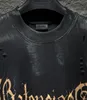 メンズプラスティーポロスラウンドネック刺繍と印刷されたポーラースタイルの夏の夏の摩耗ピュアコットンTシャツ54J65
