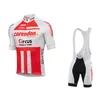 Maglia da ciclismo Set SPTGRVO LairschDan Bianco CORENDON-CIRCUS TEAM Quick Dry Set corto Abbigliamento da bici da uomo Pantaloncini con bretelle MTB Wear2739