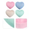 Plates 8pcs Sauce Dishes Heart Shape Seasoning Sushi Dipping Bowl Saucers Appetizer Mixed Color