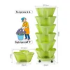 PP Three Dimensional Flower Pot Strawberry Basin Multi Layer Superimiserad Odling Vegetabilisk melonfrukt Plantering Y2007232531