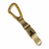 Multi functional combination three ring keychain, woven belt, special service belt hook