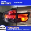 Feu arrière accessoires de voiture indicateur de clignotant dynamique Streamer pour BMW X5 E70 feu arrière LED 07-13 feu de stationnement arrière de frein