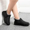 Boots Snow Short Men Women Couple Winter Warm Cotton Padded Shoes Waterproof Faux Fur Plush Platform Non-Slip Ankle Botas Mujer