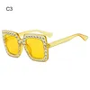 Sunglasses Diamond Crystal Children Cute Rhinestone Sparkling Kids Square Sun Glasses Girls Shades For Beach/Travel/Party