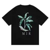 Designer T-shirt Édition Limitée Couples Tees Street Wear Summer Fashion Marque Mirs Chemise Splash-ink Lettre Imprimer Manches Courtes Casual Lâche Crewneck