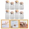 Vazen Mini Glazen Fles Ornament Miniatuur Voedsel En Speelpot Decor Huisbenodigdheden