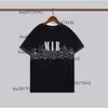 Yeni Erkek Kadın Tasarımcı Tişörtler Erkekler Moda Sıçrama Mürekkep Graffiti Baskılı T-Shirt Üst kaliteli Pamuklu Tees Kısa Kollu Hip Hop Sokak Giyim Tshirts
