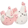 Set di stoviglie 2 pezzi Stoviglie di Pasqua Piccole saliere Bottiglia per condimenti Contenitore in ceramica Barattoli da cucina Ceramica Spezie Bottiglie a prova di perdite