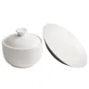 Dinnerware Sets Ceramic Stew Pot Bowls With Lid Tableware Home Kitchen Household Ceramics Cover