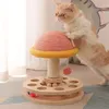 猫のおもちゃのペット猫ターンテーブルソリッドウッド自己entertainmentからからかう猫スティック子猫猫猫おもちゃユニバーサルセットスペシャル価格240219