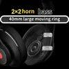 Mobiele telefoon-oortelefoon Lenovo Percussie-luidspreker Hoge geluidskwaliteit 5.3 Bluetooth-hoofdtelefoon Op het hoofd gemonteerde draadloze computergame Ruisonderdrukking Headset YQ240219