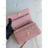 NEU mit Box Staubbeutel Designer-Taschen Handtasche Geldbörsen Frau Mode Clutch Geldbörse Kette Damen Umhängetasche Umhängetasche