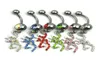 D0070 Browning Deer Belly Navel Button Ring Mix Colors0125612520