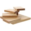 Dinnerware Sets Japanese Wood Sushi Serving Tray Rotating Steps Stairs Plate Sashimi For Restaurant