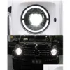 Andra interiörstillbehör LED Dayme Running Head Light för Benz W463 strålkastare 2007-2021 Turn Signal Dual Beam Lamp Lens Drop Deliv DHF6P