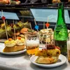 Vorken 100st Vork Creatief Hart Dessert Salade Stok Cocktail Spies Voor Bruiloft Decor Bamboe Pick Buffet Cupcake Fruit Party