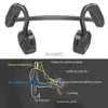 Fones de ouvido de telefone celular Vidonn F1 Titanium Bone Conduction Fones de ouvido sem fio Bluetooth Fone de ouvido para esportes ao ar livre IP55 à prova d'água com microfone YQ240219