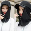 Scarves Scarf Cap Mask UV Protection For Women Neck Face Sunscreen Anti-uv Cover Veil