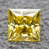 Luźne kolory szlachetek Księżniczka Cut Moissanite Stones VVS1 przekazał tester diamentów z raportem GRA