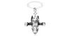 MQCHUN Movie Firefly Serenity Replica HD Space Ship Metal KeyRing Keychain Spacecraft Alloy Key Chain Jewelry for Men6184668