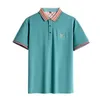 Poloshirt für Herren, Sommer, kurzärmelig, sportlich, lässig, mit Revers-T-Shirt