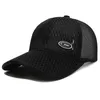 Boll Caps Män Kvinnor Baseball Utomhus Sports Casual Breattable Mesh Hat Solskyddsmedel Sunshade Visir Curly Hair Plain Plain Plain