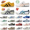 Moda Top Quality Trainers Marca Tiger México 66 Plataforma Vintage OG Designer Casual Onitsukass Sapatos Sapatilhas Mocassins Birch Verde Vermelho Amarelo Branco Azul Slip-On