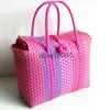 Totes Women Drable Weave Beac Bag Woven Bucket Casual Tote and Bags PAGS POPULÄR FÅR STRUGPLAGT flätad Basketh24219