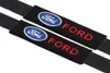 2PCSSESSST Universal Cotton Belt Belt Counter Counter Counter Remblems for Ford Focus 2 3 Fiesta Kuga Mondeo شارات Auto Austories CAR7546013