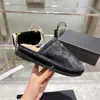 2024 Tasarımcı Kış İç Mekan Kürk Baotou Terlik Sandaletler Ev Tam Tüylü Yumuşak Kabarık Peluş Platform Daireler Topuklu Kaymaz Lüks Ayakkabılar Günlük Bayanlar