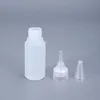 Storage Bottles & Jars UMETASS 30ML Small Squeeze PE Plastic For Glue Oil Round Dropper Bottle Leakproof Liquid Container 50PCS lo238x