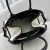The Row Margaux 15 Belt Bag Luxury Designer closure detail Double top handles women's leather Handbags Fashion Shoulder Bags with box