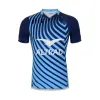 2023 MONTPELLIER Rugbyshirts THUIS / UIT - HEREN RUGBY JERSEY Montpellier Blauw Wit 21 Maat S-5XL Print Topkwaliteit rugbyshirts voor heren