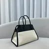 The Row Margaux 15 Belt Bag Luxury Designer closure detail Double top handles women's leather Handbags Fashion Shoulder Bags with box