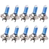 10pcs H7 55W PX26D XENON HALOGEN LUBLBS لمصباح ضوء رأس السيارة المصباح 4300K ​​أبيض دافئ 12V2829235