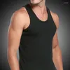 Men's Tank Tops Cotton Mens A-Shirt TankTop Undershirt GYM Ribbed Underwear Casual Comfortable