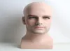 Realistic Fiberglass Male Mannequin Head For Wigs And Hat Display1580868