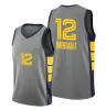 Men Ja Morant Basketball Jerseys Jaren Jackson jr. Derrick Rose Marcus Smart Desmond Bane Steven Adams Xavier Tillman Brandon Clarke Ziaire Williams City Jersey