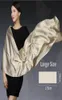 16Mome Natural Silk Scarf Women Large Shawls Wraps Winter Solid Color Satin Scarf White Pashmina Foulard Femme Ladies Fashion454563644529