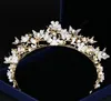 Tiara nupcial de boda de lujo, tocados de diamantes de imitación, diademas nupciales de cristal, accesorios para el cabello 1671582