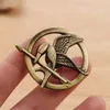 Spille Spilla vintage Hunger Games Distintivi in lega stile Mockingbird per bambini Amici Regalo di moda