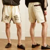 2024 Rhude herrshorts andningsbara strand shorts högkvalitativ gata kvinnor casual mesh spår överdimensionera shorts midja dragskon rhude shorts oss storlek s-xl